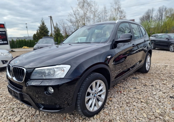 BMW X3 cena 56200 przebieg: 202000, rok produkcji 2013 z Przemyśl małe 631